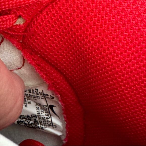 Nike Dunk High University Retro Red White - Picture 6 of 8